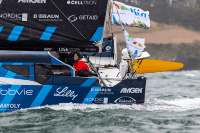NCI embarque aux côtés de la navigatrice Sophie Faguet